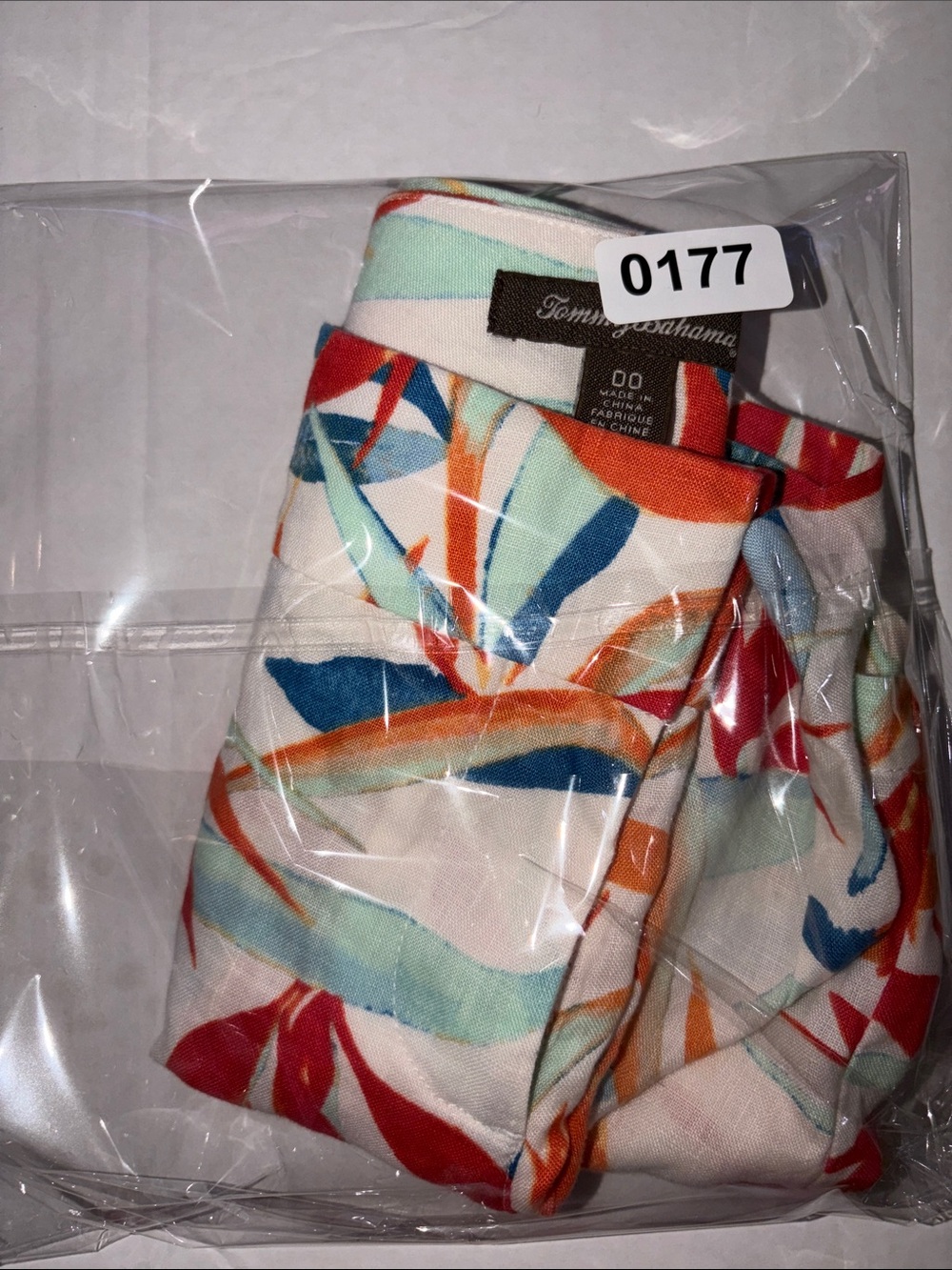Tommy Bahama 100% Linen Palms of Paradise 5” Shorts Size 00 - Picture 6 of 6